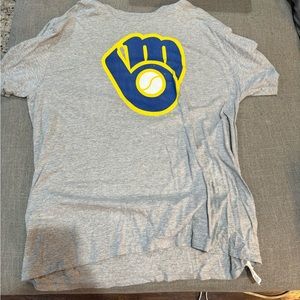 Milwaukee Brewers Fanatic logo shirt 2XL from few years ago